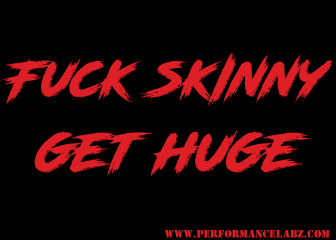 F*ck Skinny Get Huge Stickers (Bundle of 5)